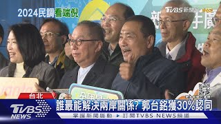 TVBS總統大選民調 郭台銘勝賴清德.柯文哲.侯友宜亦同｜TVBS新聞@TVBSNEWS01