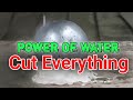 The Power of Water That Can Cut Anything! || How Water Can Cut Steel #tech #technology