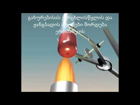 ვერცხლისწყლის ოქსიდის დაშლა