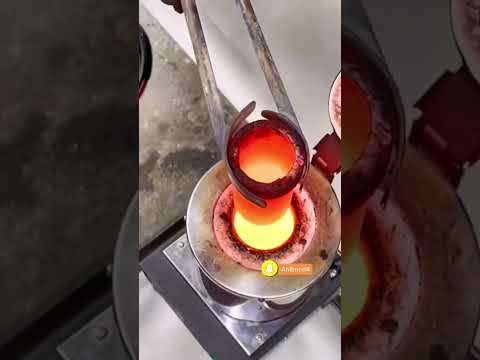 طريقه صهر الذهب