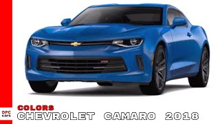 Chevrolet Camaro 2018 Colors