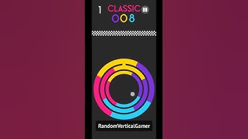 Color Switch [Level 8 Classic Mode] (Easy) | Walkthrough #shorts
