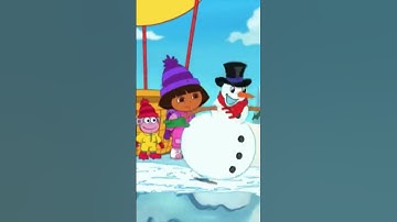 Thumbnail of Dora And Boots Brings The Snowman Home And The Snowman Belongs In The Winter