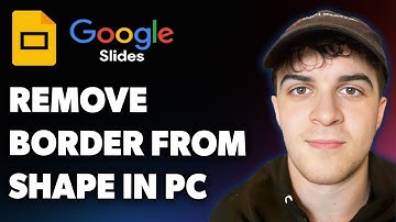 How to Remove the Border From a Shape in Google Slides Pc Step by Step (Full 2025 Guide)