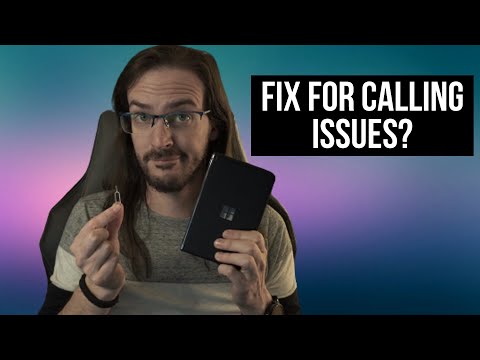 Someone might have found a fix for the Surface Duo calling issues!