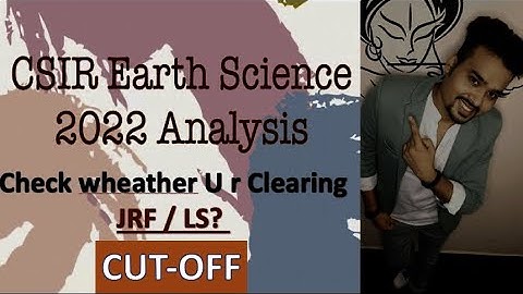 CSIR Earth Science 2022 Paper Analysis | Memory Based