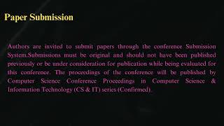 Call for Papers: 10th International Conference on Artificial Intelligence and Applications (AI 2024)