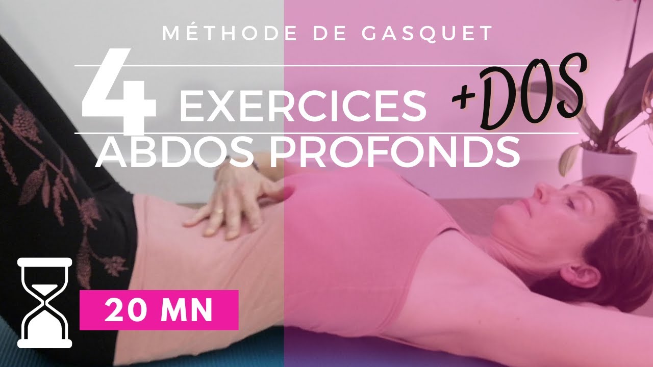 séance ABDOS PROFONDS + DOS  - Méthode De Gasquet