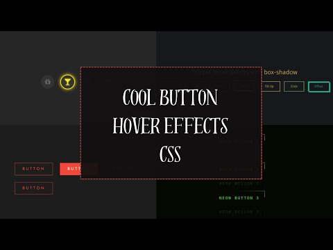 Cool Button Hover Effects CSS | CodePen