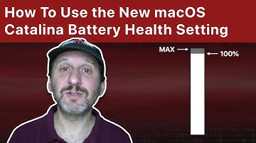 How To Use the New macOS Catalina Battery Health Management Setting