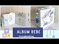 Álbum bebe scrapbooking - Amelie Prager