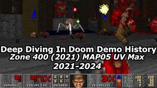 Zone 400 (2021) MAP05 UV Max Record Progression (2021-2024) :: Deep Diving In Doom Demo History