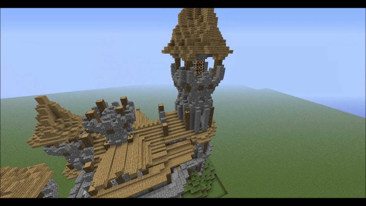 Minecraft Pocket Edition Castle [DOWNLOAD] - YouTube