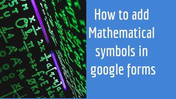 how to add Mathematical symbols in google form | Insert Emoji, symbol and shapes in Google form