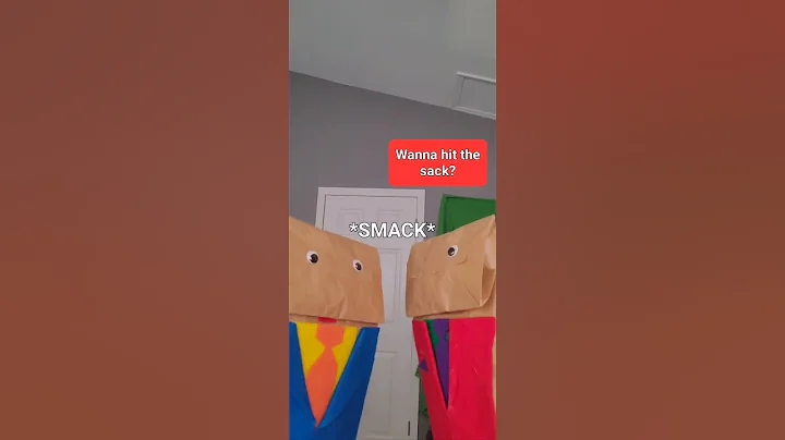 Hits – Paper Bag Puppets #shorts