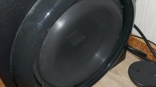 Logitech z906 Bass Test