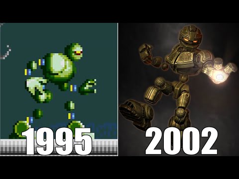 Evolution of Vectorman Games [1995-2002]
