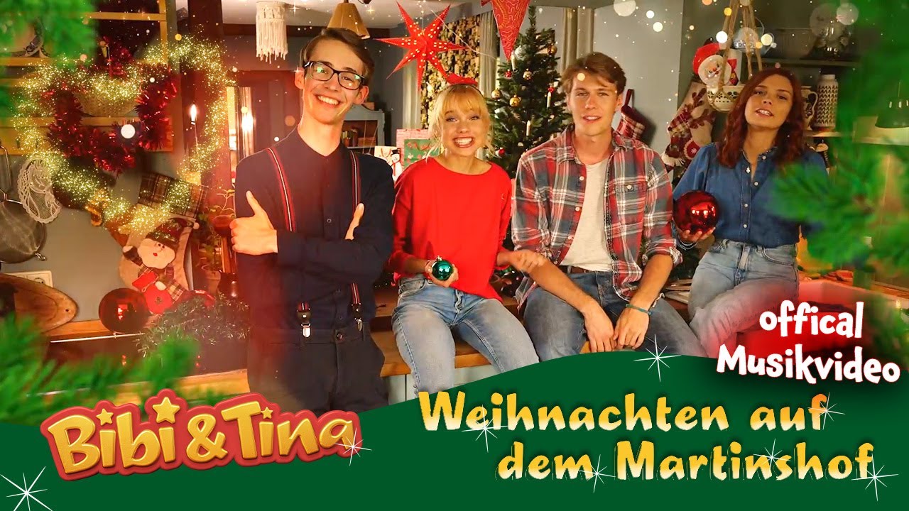 Bibi & Tina - Weihnachten auf dem Martinshof | official Musikvideo zum Xmas Album 2021 - YouTube