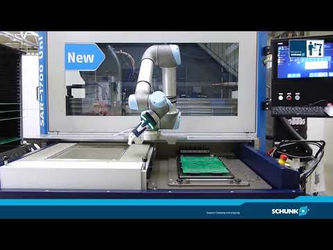 Equipped by SCHUNK – Automatische Beladung von Nutzentrennern