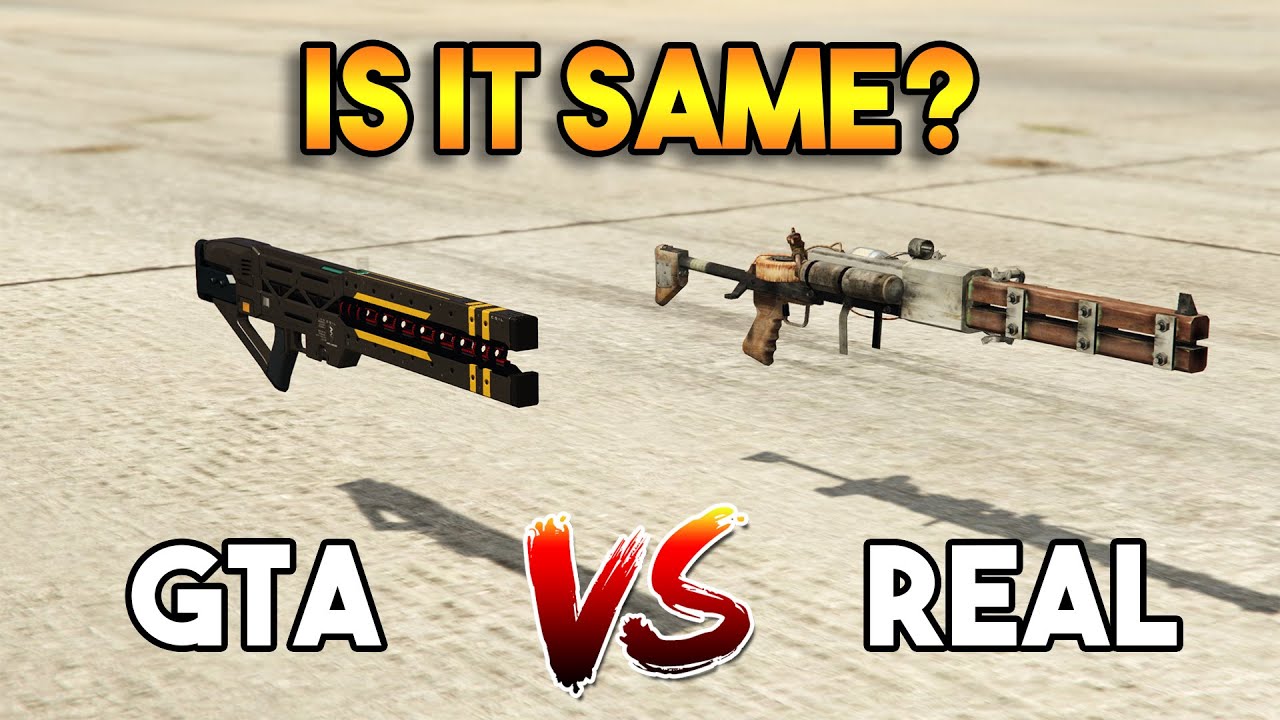 GTA 5 RAILGUN VS REAL RAILGUN | WHICH IS BEST?