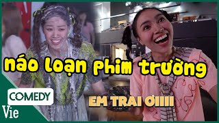 Náo loạn phim trường, Trường Giang bắt đóng cửa để Lan Ngọc đổ bột ekip và khán giả | 7 Nụ Cười Xuân