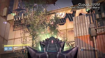 DESTINY Glitches: *NEW* Glitch Out of Map on EXODUS BLUE Crucible Map! Ver: 2.4.0.2