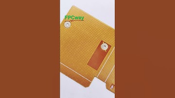 Flex PCB Details Display!!!!#fpcway #fpc #flexpcb #flexible #flex #rigid #pcb