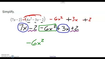 Intermediate Algebra 10.1 - Adding/Subtracting Polynomials