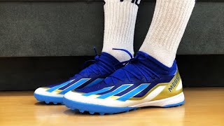Adidas X Crazyfast League TF Messi! Unboxing + On Feet!