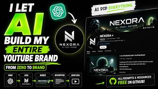 I Created a Professional YouTube Brand Using AI (From Zero to NEXORA)