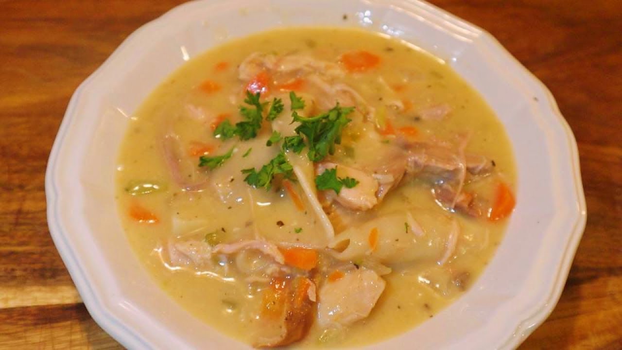 Homestyle Turkey & Dumplings