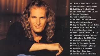 Lionel Richie, Phil Collins, Eric Clapton, Beegee ,Chicago, Rod Stewart - Best Soft Rock 70s,80s,90s