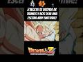 DRAGON BALL Z - ¡¡VEGETA SACA SU LADO MAS HUMANO Y SE DESPIDE DE TRUNKS!! #dragonball #goku #shorts