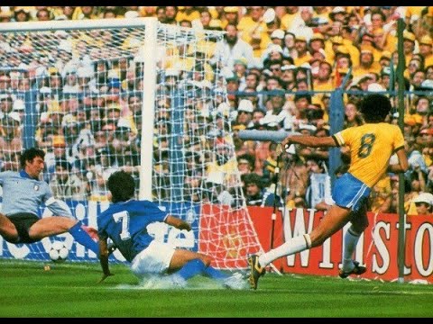 JOGO COMPLETO - Brasil 2 x 3 Itália - Copa do Mundo FIFA 1982