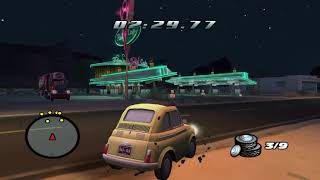 Cars: The Video Game: Luigi to the Rescue at Night!