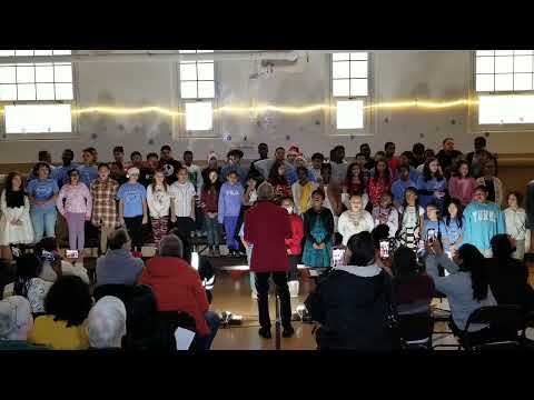 RICE SQUARE'S School Concert 2023 - HERE COME THE SNOW performed by 4th graders.