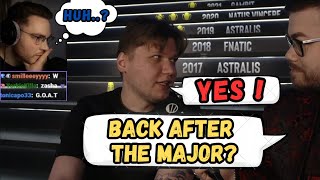 s1mple's First Interview After the Break | Talking Plans, Project and Returning to CS