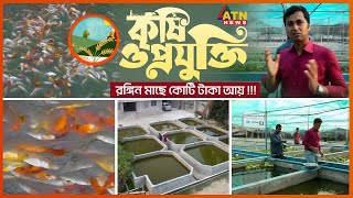 রঙ্গিন মাছে কোটি টাকা আয়! | কৃষি ও প্রযুক্তি | Krishi O Projukti | Aqurium Fish | 10 June 2023