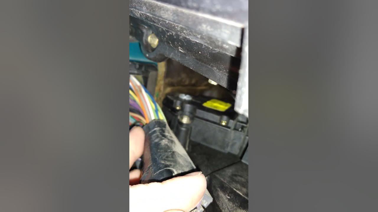 88 94 chevy gmc under dash knocking noise fix p3 youtube