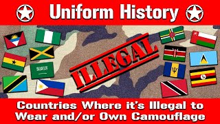 21 Countries Where it's Illegal to Wear or Own Camouflage