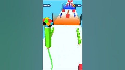 Color Pencil Run Lvl. 32 #shorts #games