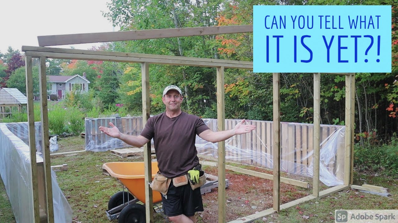 The Great Greenhouse Build 2020 - Episode 2