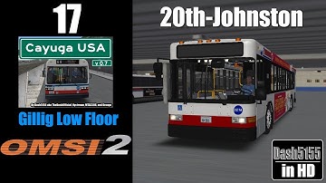 Cayuga USA Route 17 with Gillig Low Floor (DDS50) - OMSI 2