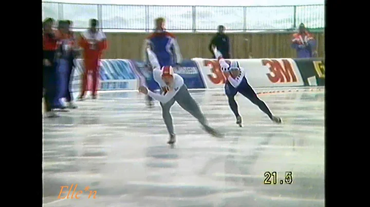 World Championships Sprint Inzell 1991 - 500 m Kel...
