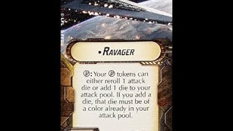 How-to use Title "Ravager" - Star Wars Armada Explained (SWAE)