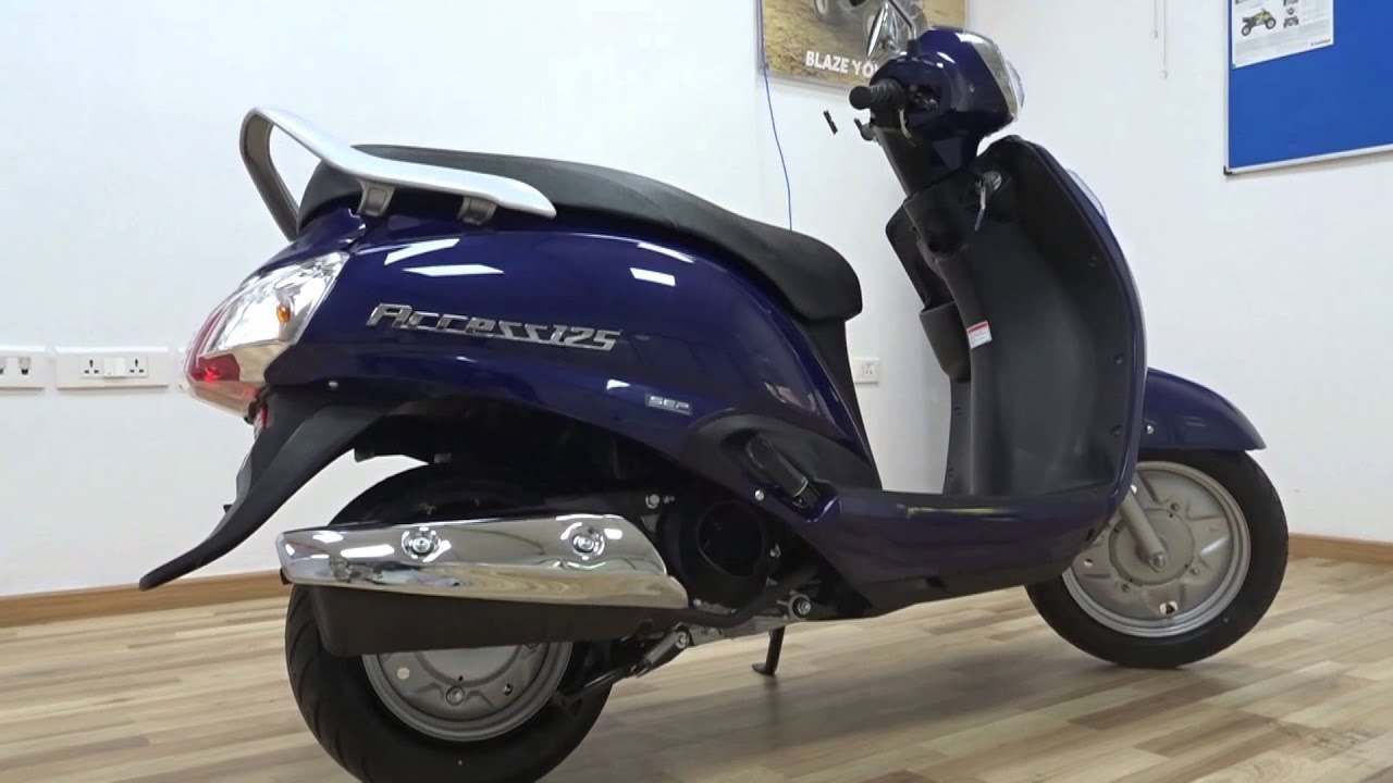 New Suzuki Access 125 16 First Ride Review Walkaround Scooterfest Youtube