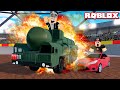 Patlayan Kamyonet Aldım!! - Panda ile Roblox Car Crushers 2