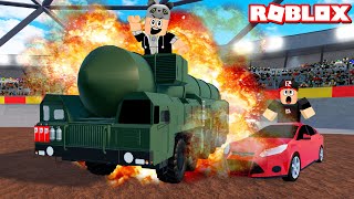 Patlayan Kamyonet Aldım!! - Panda ile Roblox Car Crushers 2 screenshot 1