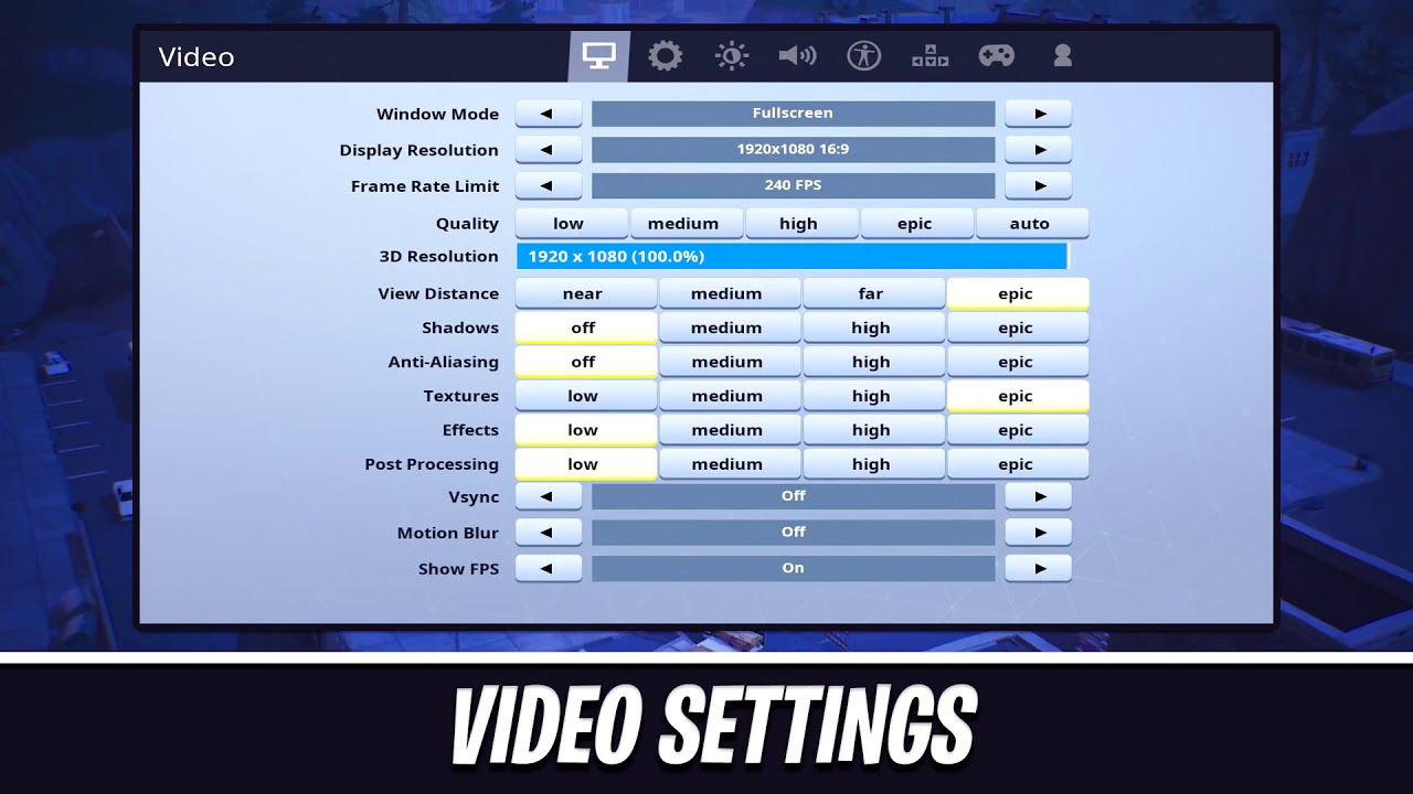 Tfue's *NEW* Fortnite settings (FULL GUIDE 2019)