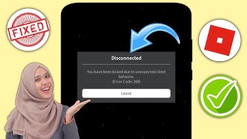 How To Fix Unexpected Client Behaviour Roblox (Fast) | How To Fix Error Code 268 Roblox